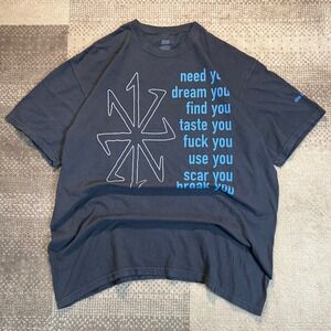 Nine Inch Nails NIN Happiness in Slavery Eraser T-Shirt Black XL Mens